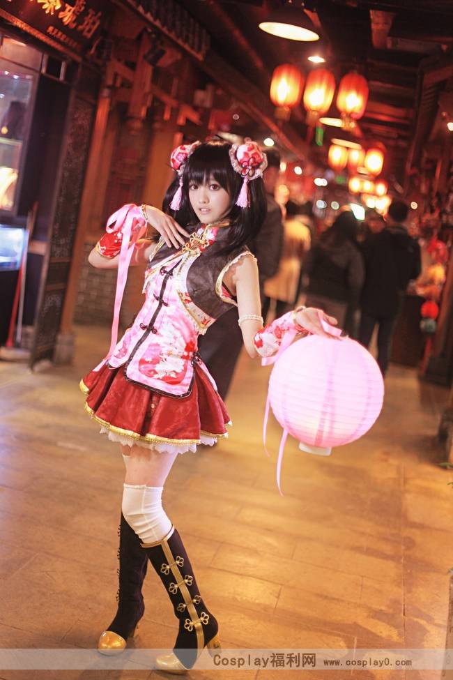 Cosplay福利/LoveLive!矢泽妮可旗袍觉醒Cos美女图片