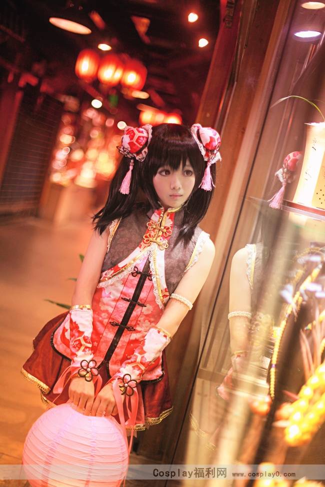 Cosplay福利/LoveLive!矢泽妮可旗袍觉醒Cos美女图片