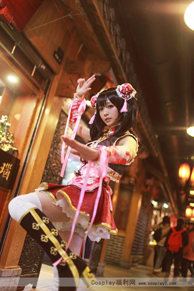 Cosplay福利/LoveLive!矢泽妮可旗袍觉醒Cos美女图片