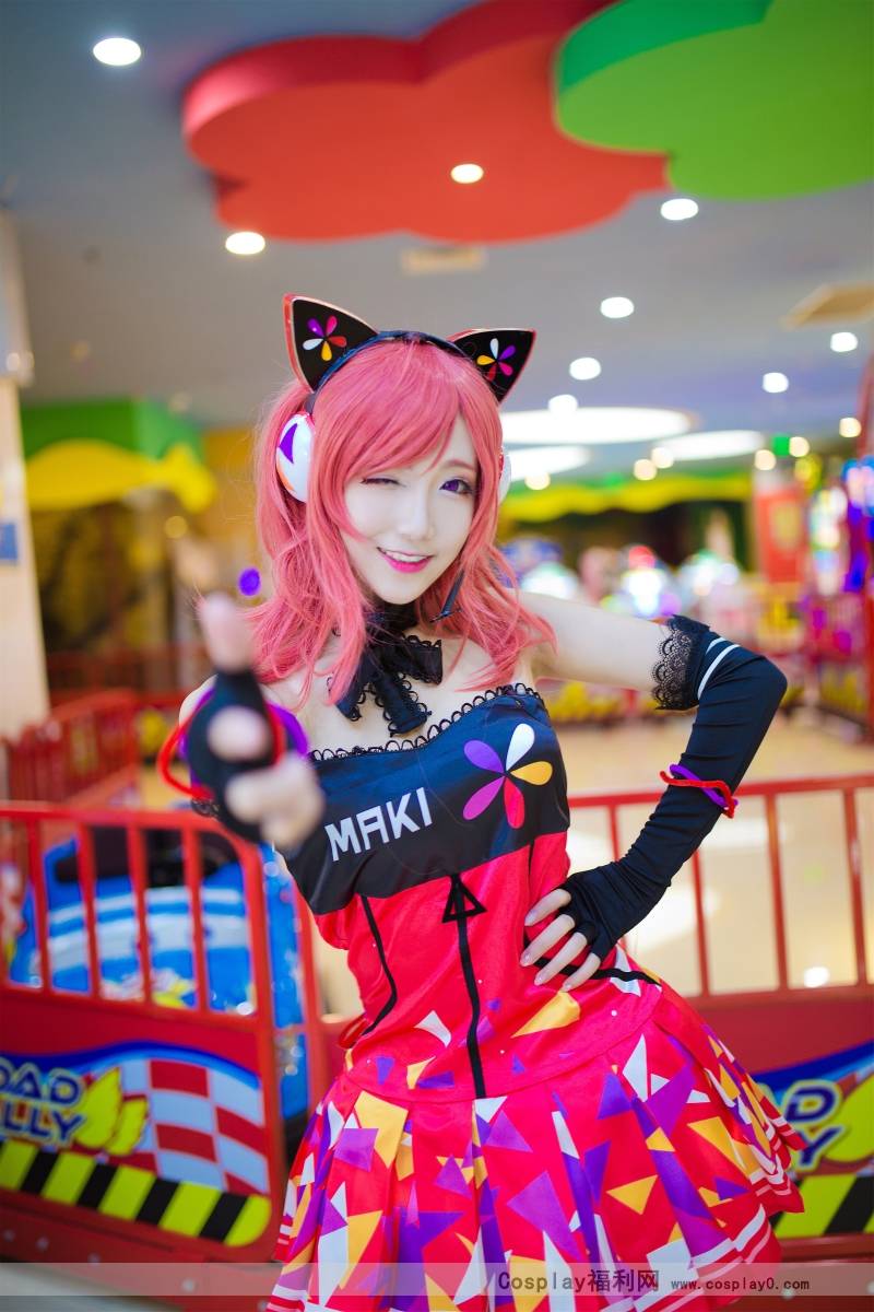 Cosplay福利/啾小妍Love Live!西木野真姬电玩觉醒cosplay美女图片