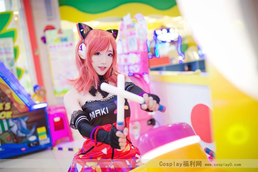 Cosplay福利/啾小妍Love Live!西木野真姬电玩觉醒cosplay美女图片