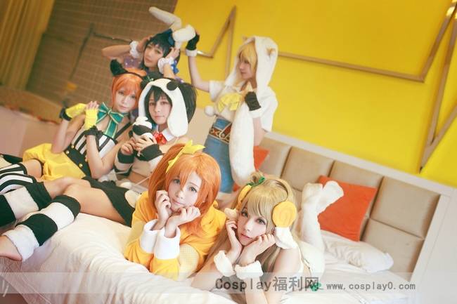 Cosplay福利/LoveLive!可爱萝莉六人组cosplay私房美图