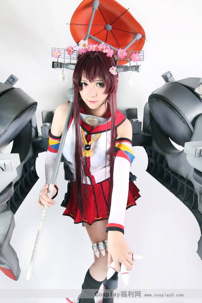 Cosplay福利/《舰队Collection》舰娘炮塔 大和战列舰Cos赏