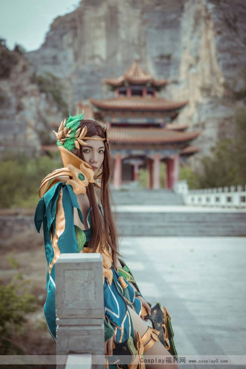 Cosplay福利/性感长腿美女王者荣耀cosplay虞姬美图