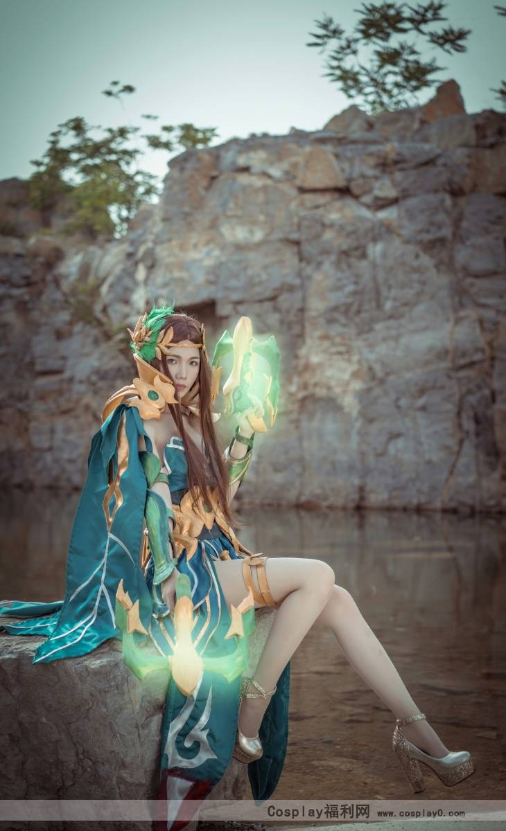 Cosplay福利/性感长腿美女王者荣耀cosplay虞姬美图