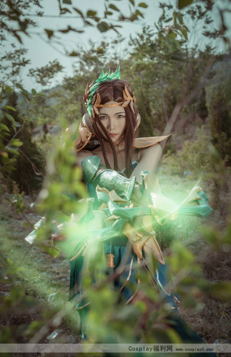 Cosplay福利/性感长腿美女王者荣耀cosplay虞姬美图