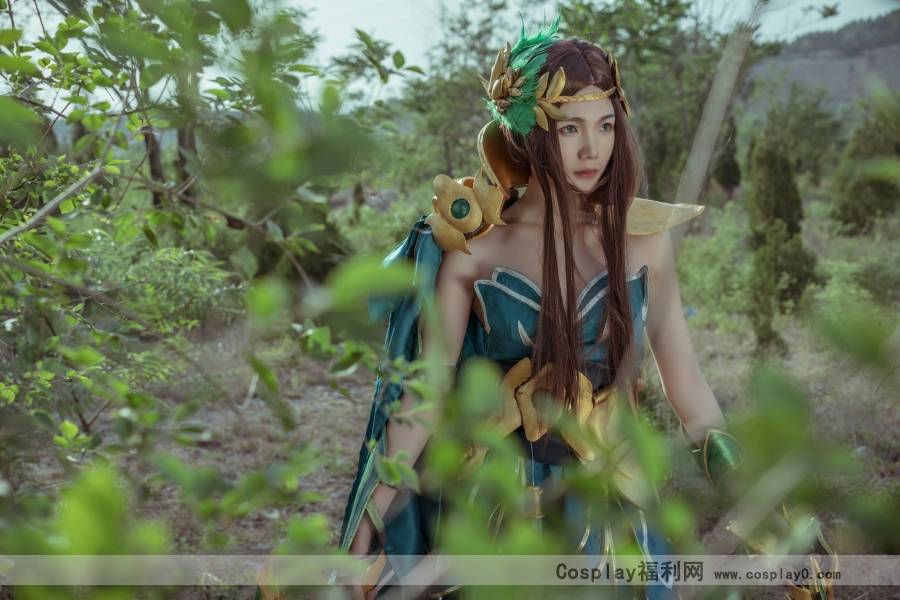 Cosplay福利/性感长腿美女王者荣耀cosplay虞姬美图