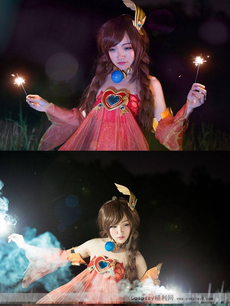 Cosplay福利/coer七夜娃娃王者荣耀cosplay大乔美女图片