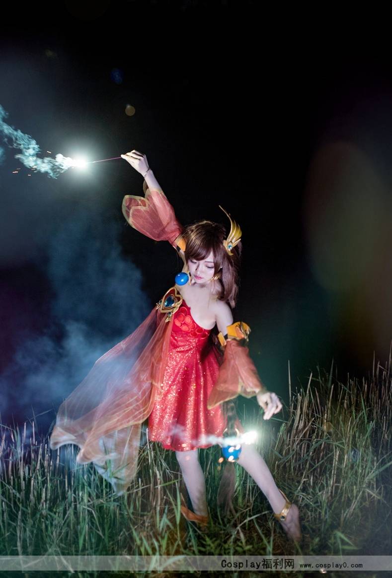 Cosplay福利/coer七夜娃娃王者荣耀cosplay大乔美女图片