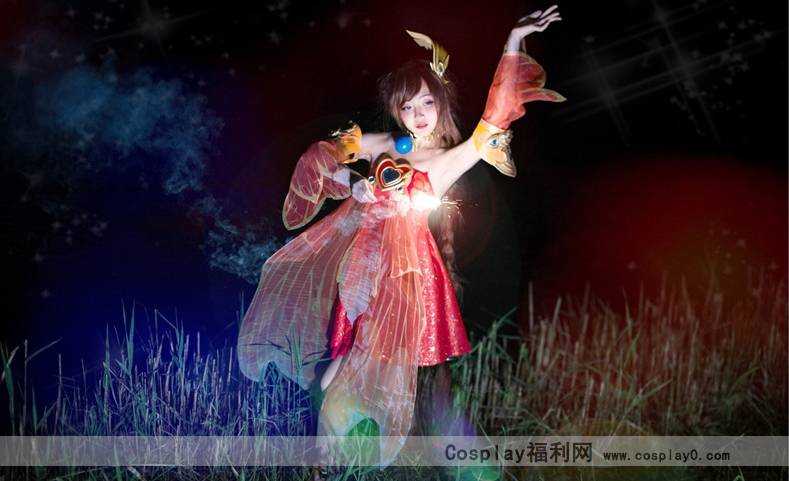 Cosplay福利/coer七夜娃娃王者荣耀cosplay大乔美女图片