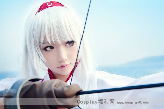 Cosplay福利/《舰队collection》舰娘翔鹤泳衣Cosplay美女图片