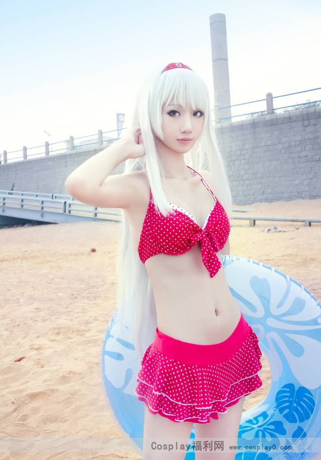 Cosplay福利/《舰队collection》舰娘翔鹤泳衣Cosplay美女图片