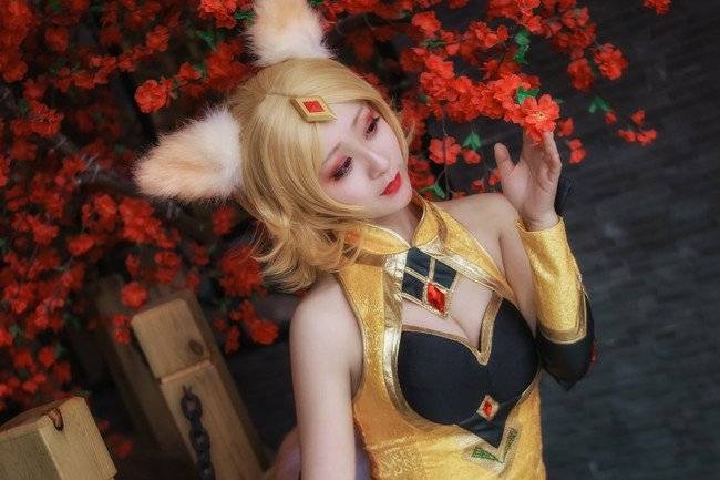 Cosplay福利/绝对领域王者荣耀cosplay妲己萝莉控宅男诱惑美图