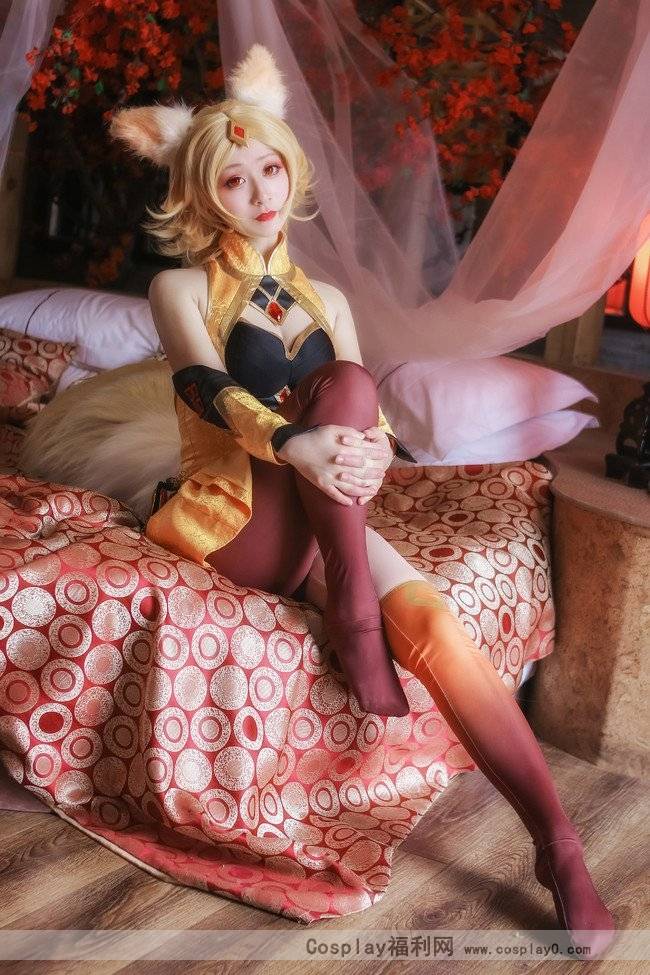 Cosplay福利/绝对领域王者荣耀cosplay妲己萝莉控宅男诱惑美图
