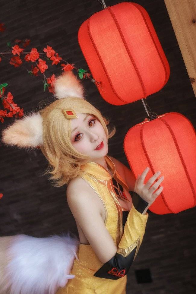 Cosplay福利/绝对领域王者荣耀cosplay妲己萝莉控宅男诱惑美图
