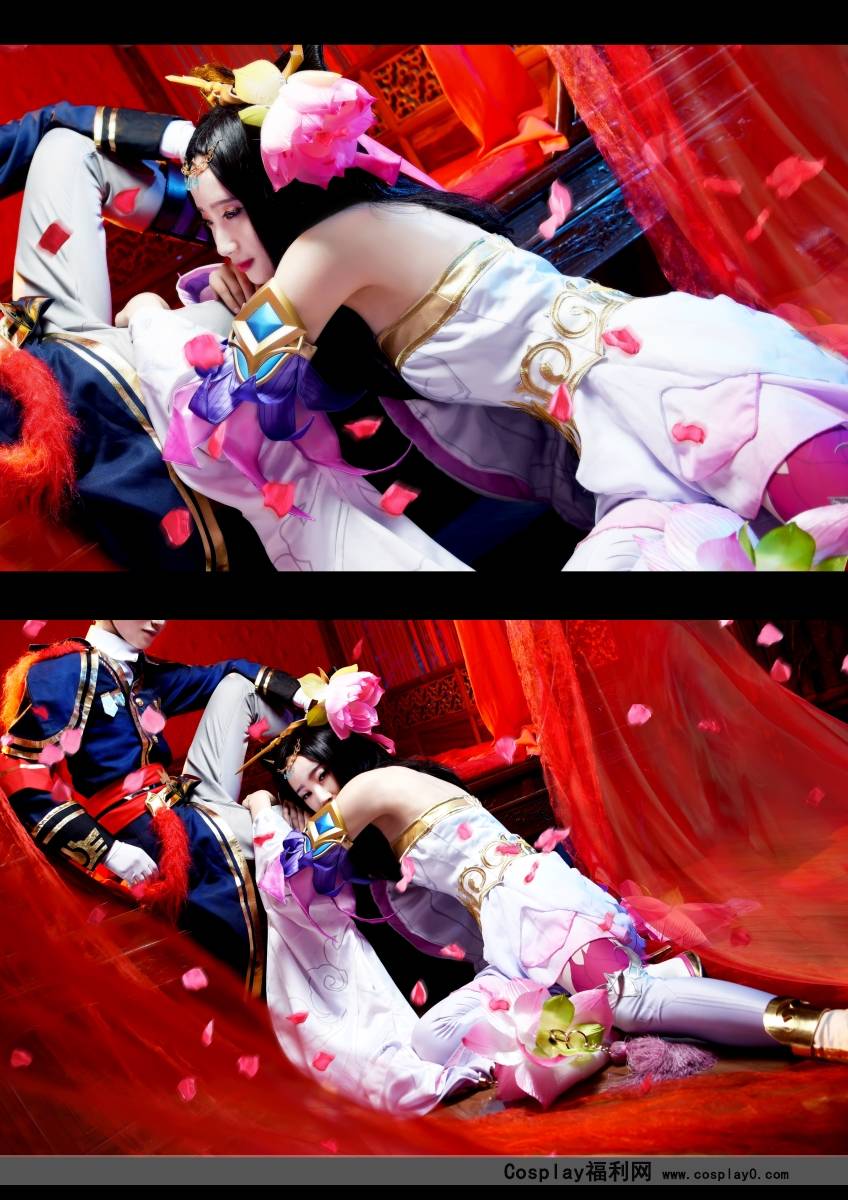 Cosplay福利/另类cp王者荣耀cosplay赵云貂蝉情侣美图