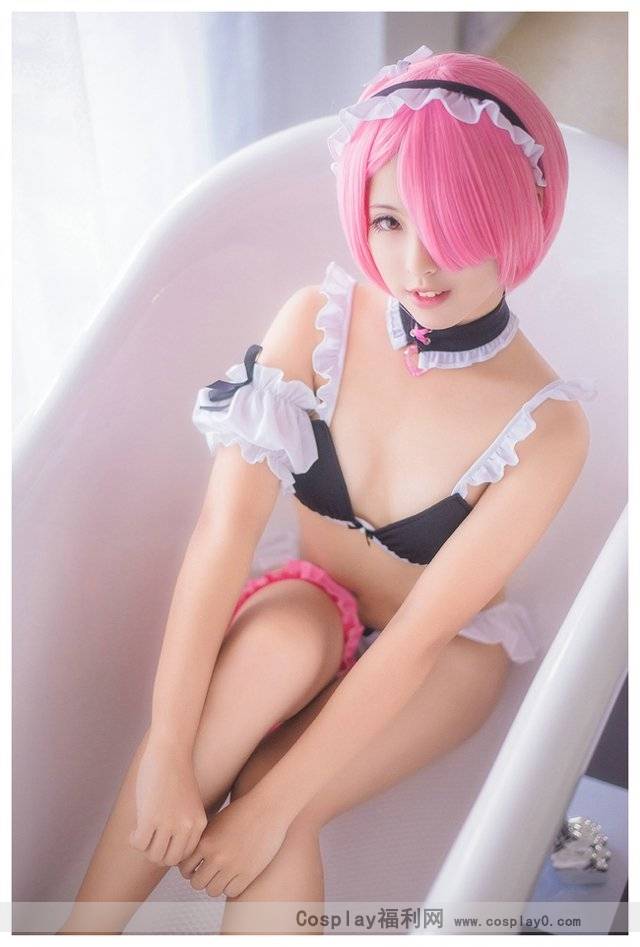 Cosplay福利/蕾姆拉姆私房湿身美女无圣光福利cosplay写真