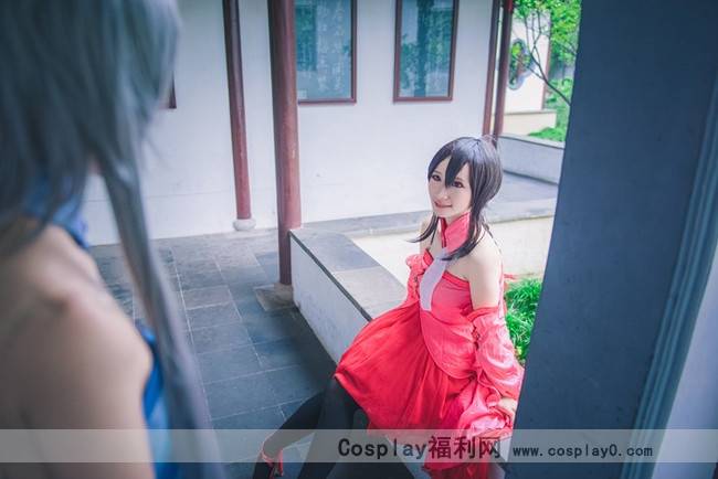Cosplay福利/《VOCALOID》洛天依&乐正绫Cos美女图片