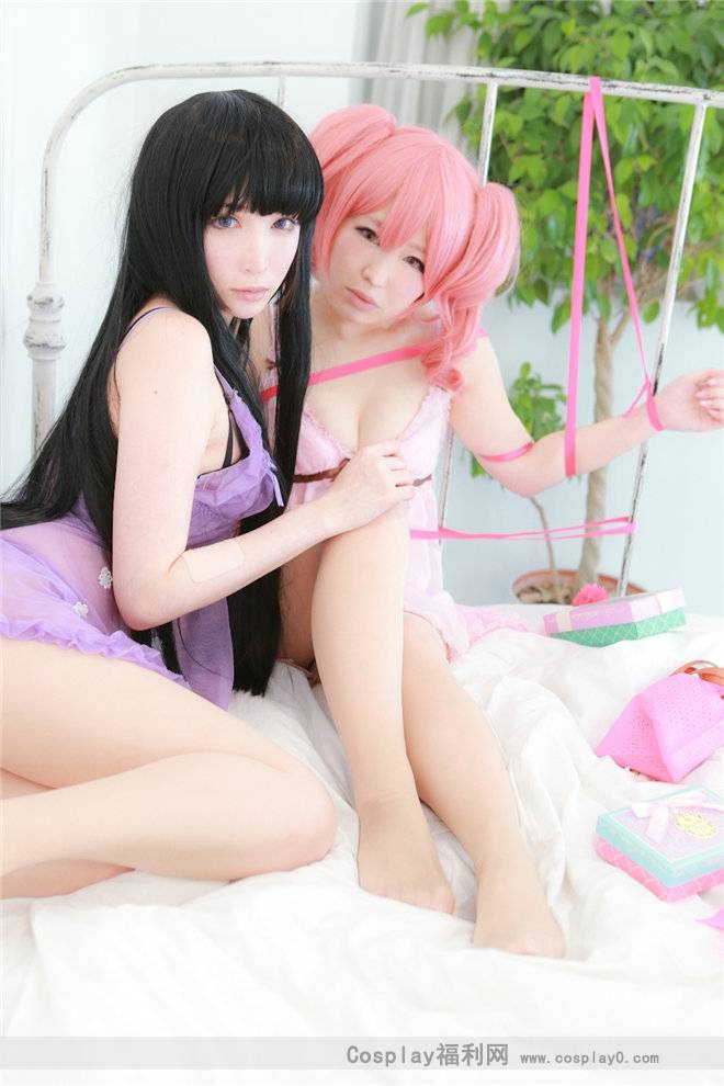 Cosplay福利/妖狐×仆SS髅髅宫歌留多情趣内衣cosplay番号