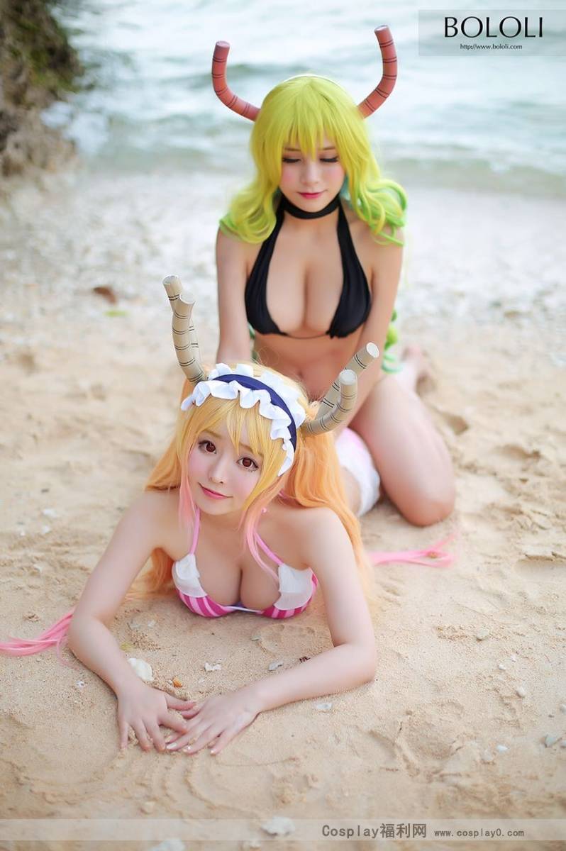 Cosplay福利/小林家的龙女仆巨乳美女露科亚cosplay无圣光番号福利