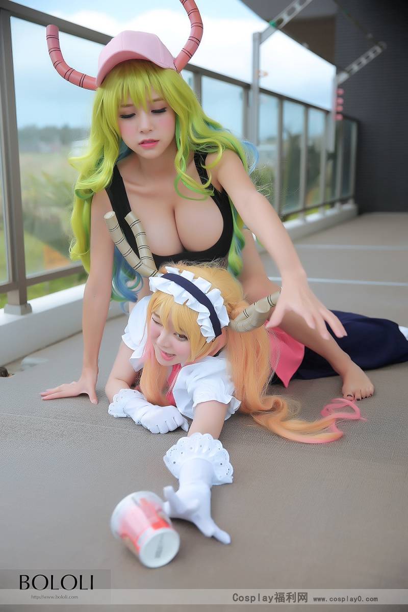 Cosplay福利/小林家的龙女仆巨乳美女露科亚cosplay无圣光番号福利