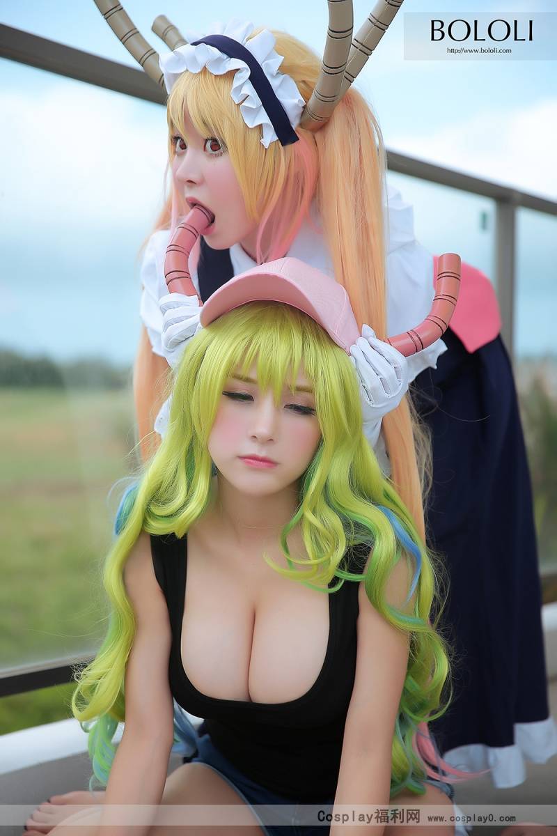 Cosplay福利/小林家的龙女仆巨乳美女露科亚cosplay无圣光番号福利