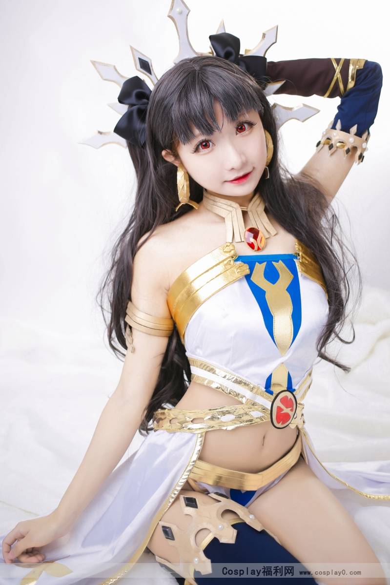 Cosplay福利/夏美酱动漫萌娘伊什塔尔(Fate)cosplay裸足福利