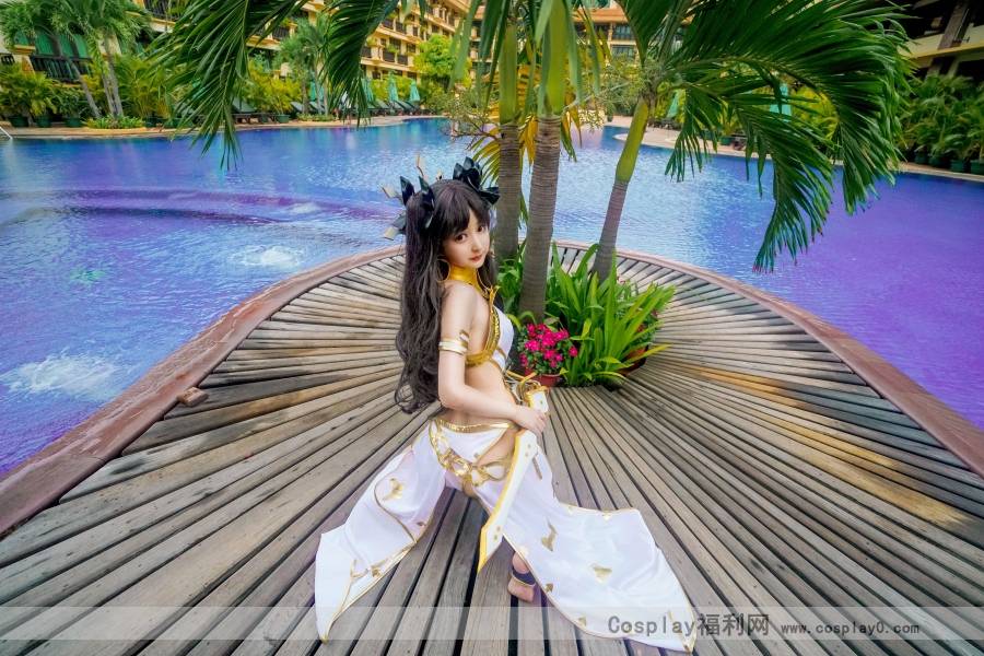 Cosplay福利/夏美酱动漫萌娘伊什塔尔(Fate)cosplay裸足福利