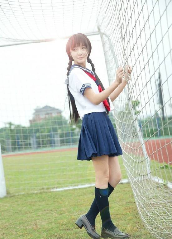 Cosplay福利/徐娇清纯校服水手服cosplay唯美图片