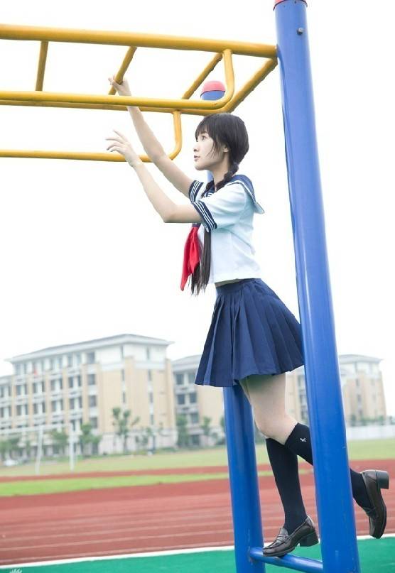 Cosplay福利/徐娇清纯校服水手服cosplay唯美图片