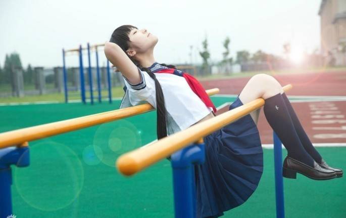 Cosplay福利/徐娇清纯校服水手服cosplay唯美图片