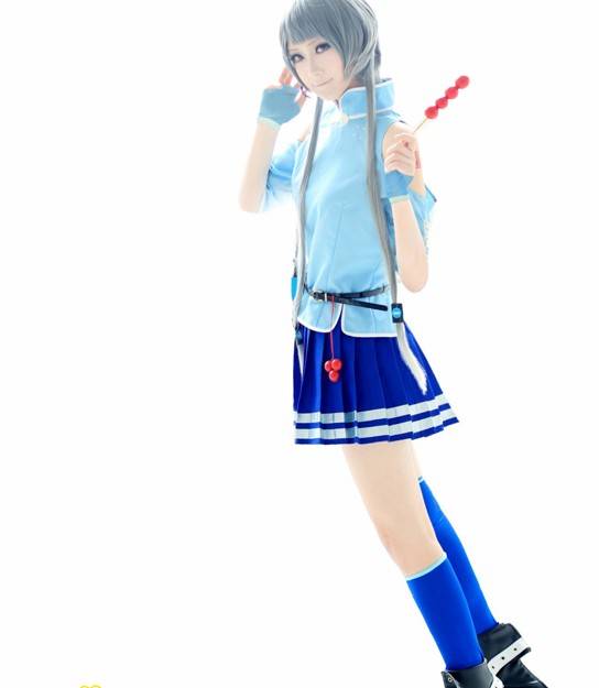 Cosplay福利/OSK39萝莉腿控美艳歌姬雅音宫羽cosplay