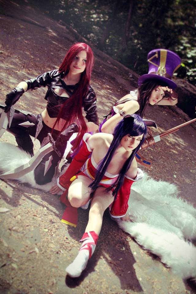 Cosplay福利/贞德cosplay福利图片 二次元比基尼美女图片