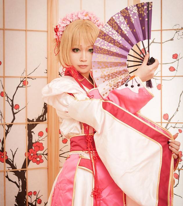 Cosplay福利/小樱公主治愈系纯美cosplay萝莉美图