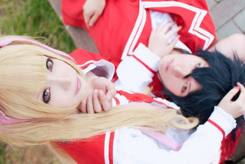 Cosplay福利/萌妹子千夜未来峰理子水手服cosplay唯美图片