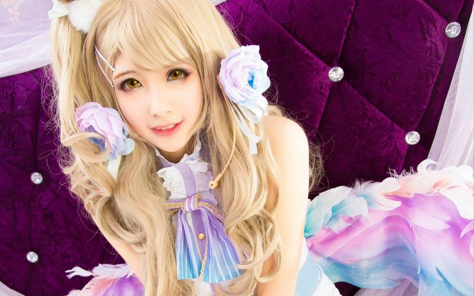 Cosplay福利/三国志小乔cosplay福利图片 性感美女图片