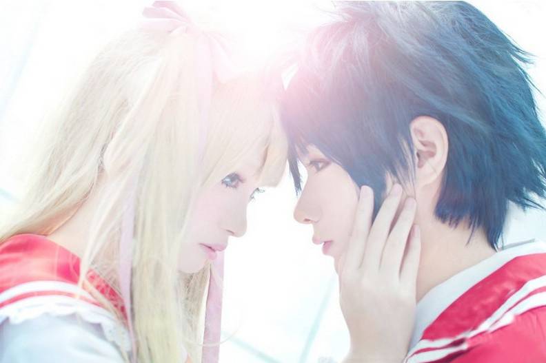 Cosplay福利/萌妹子千夜未来峰理子水手服cosplay唯美图片