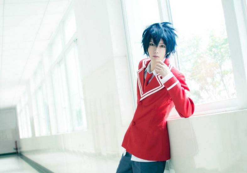 Cosplay福利/萌妹子千夜未来峰理子水手服cosplay唯美图片