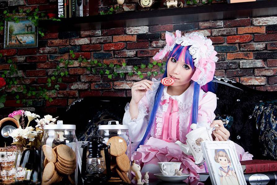 Cosplay福利/OSK39性感美女女仆装cospaly福利图片