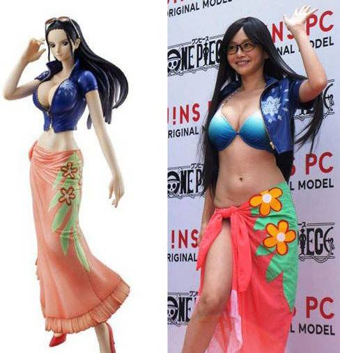 Cosplay福利/性感美女海贼王妮可罗宾巨乳cosplay福利