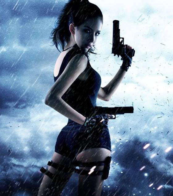 Cosplay福利/叶梓萱攻克机动队全裸cosplay美女福利