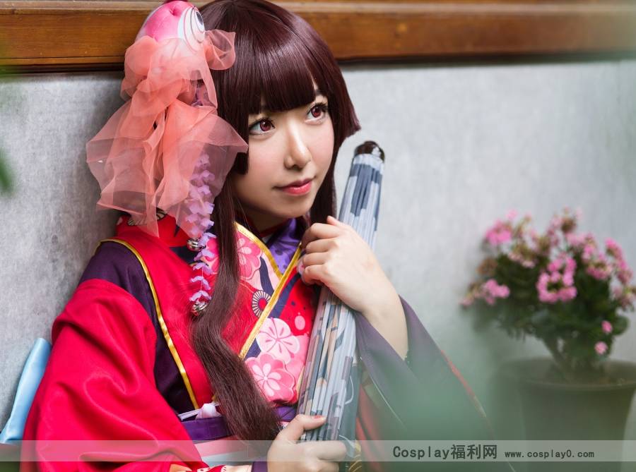 Cosplay福利/【cos正片】阴阳师cosplay神乐和服萝莉美图