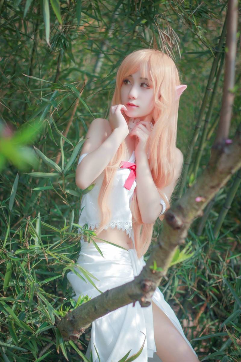 Cosplay福利/黃煒婷Tina无圣光兔女郎cosplay福利图片