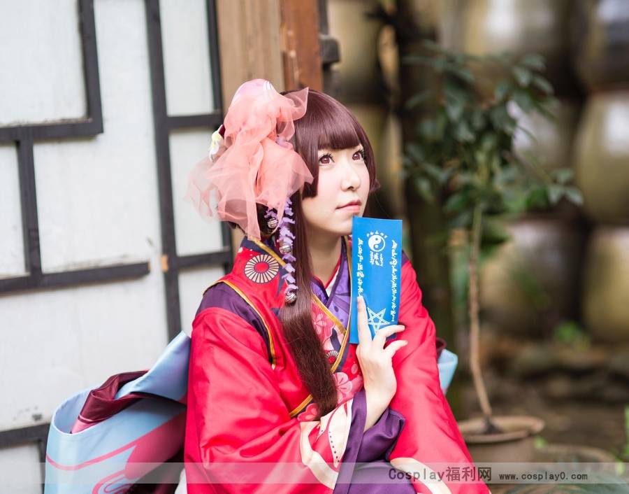 Cosplay福利/【cos正片】阴阳师cosplay神乐和服萝莉美图