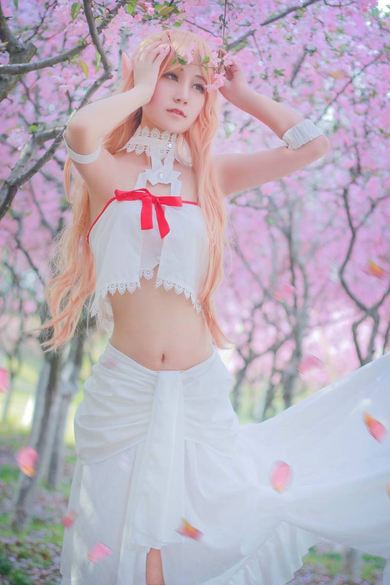 Cosplay福利/黃煒婷Tina无圣光兔女郎cosplay福利图片