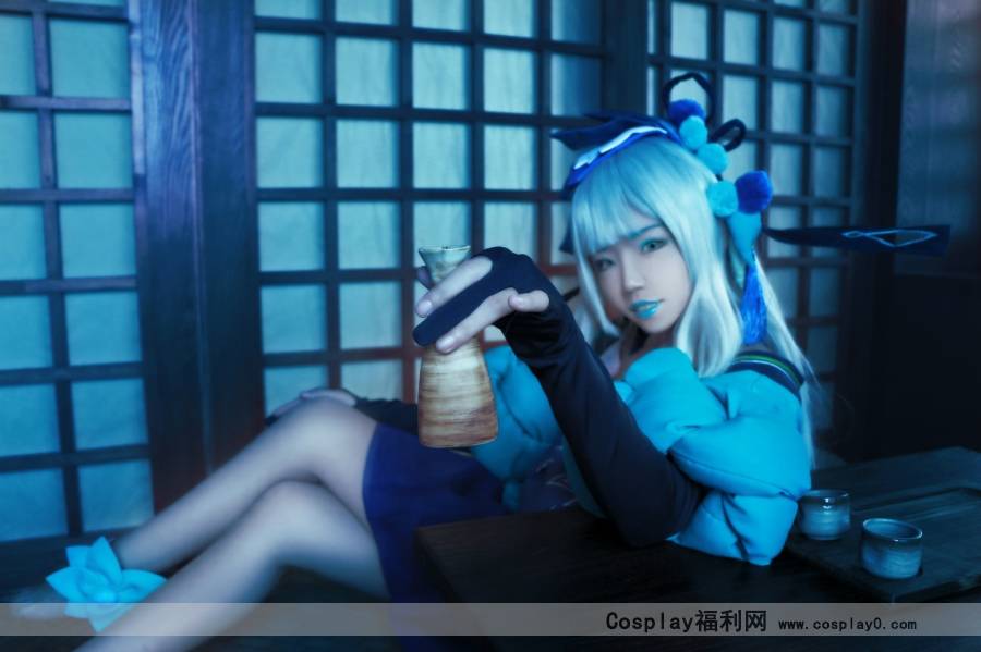 Cosplay福利/阴阳师青行灯未觉醒cosplay美女图片