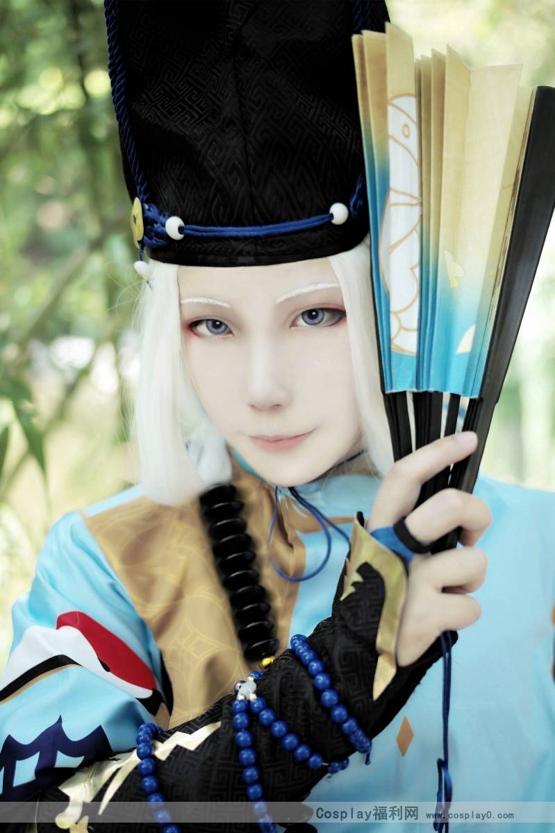 Cosplay福利/神还原阴阳师cosplay安倍晴明图片赏析