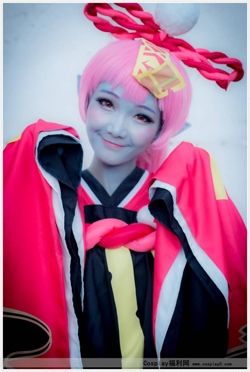 Cosplay福利/网易阴阳师手游跳跳妹妹cosplay场照
