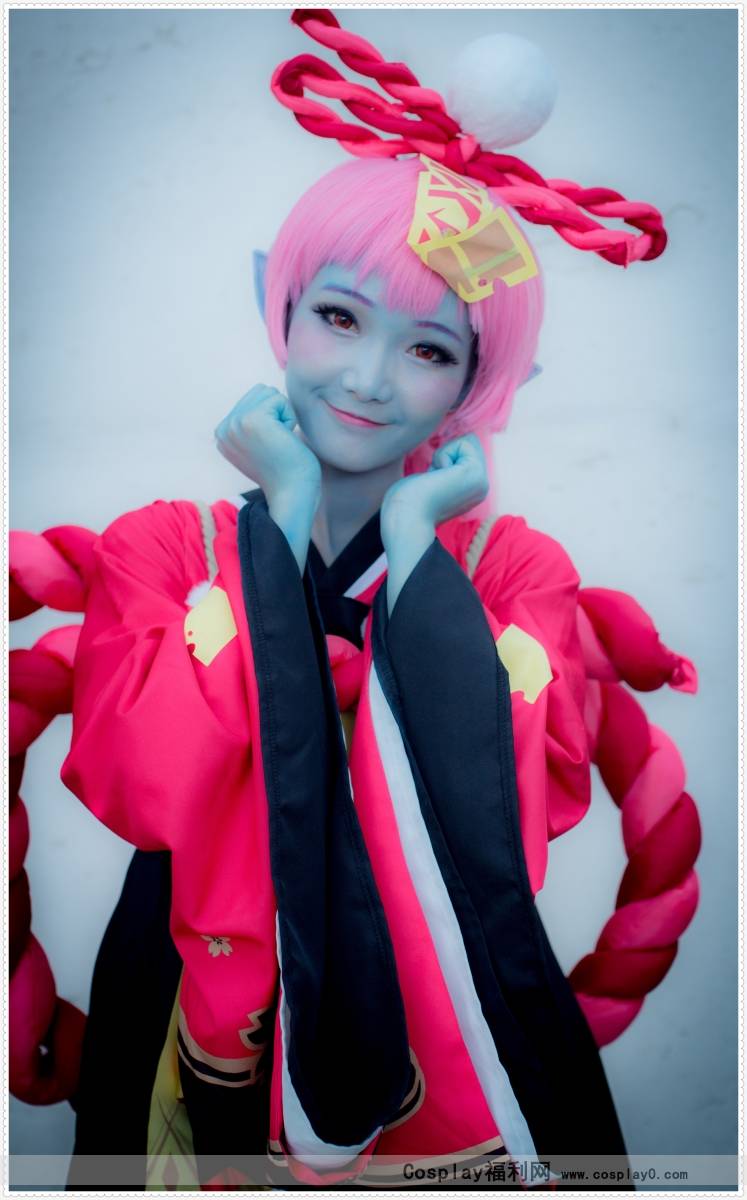 Cosplay福利/网易阴阳师手游跳跳妹妹cosplay场照