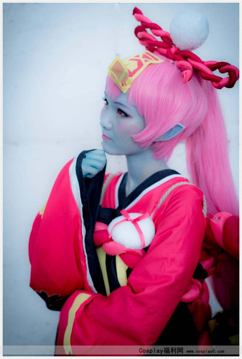 Cosplay福利/网易阴阳师手游跳跳妹妹cosplay场照